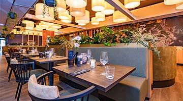 restaurant, tafels, stoelen